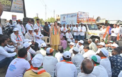 तालुक्याची अस्मिता व स्वाभिमानासाठी आ.थोरात यांना मोठे मताधिक्य द्या – डॉ.जयश्रीताई थोरात