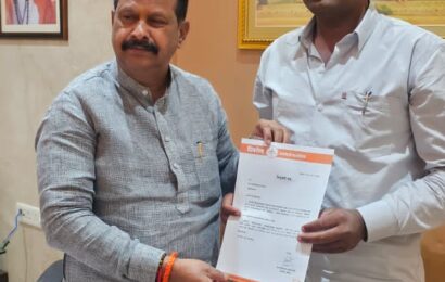 शिंदे शिवसेना पक्षाच्या उपजिल्हा प्रमुखपदी मारुती देवराम मेंगाळ