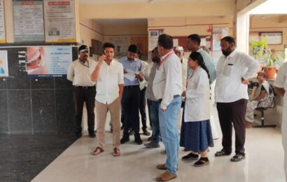 साकूर रुग्णालयात आमदार सत्यजित तांबेंची पाहणी, डॉक्टरांच्या सेवेची प्रशंसा, निधीसाठी पाठपुरावा करणार
