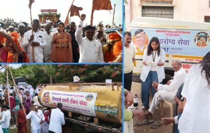 माजीमंत्री बाळासाहेब थोरात यांच्या मार्गदर्शनाखाली वारकऱ्यांनसाठी विविध सुविधा, 25 डॉक्टरांचे पथक आणि पाण्याचे टँकरही उपलब्ध