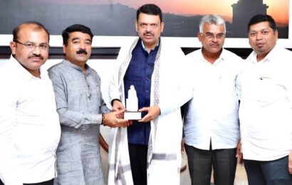 अकोलेच्या विविध विकासकामा संदर्भात मुख्यमंत्र्यांना निवेदन, भाजपाचे माजी गटनेते जालिंदर वाकचौरे यांनी घेतली भेट