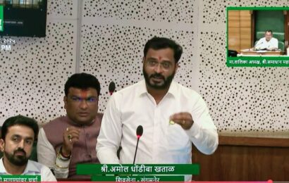 संगमनेर तालुक्यातील मेंढवन येथे विज उपकेंद्राचे काम तातडीने सुरू करण्यात यावे – आमदार खताळ यांची विधानसभेत मागणी संगमनेर तालुक्यातील मेंढवन येथे विज उपकेंद्राचे काम तातडीने सुरू करण्यात यावे – आमदार खताळ यांची विधानसभेत मागणी